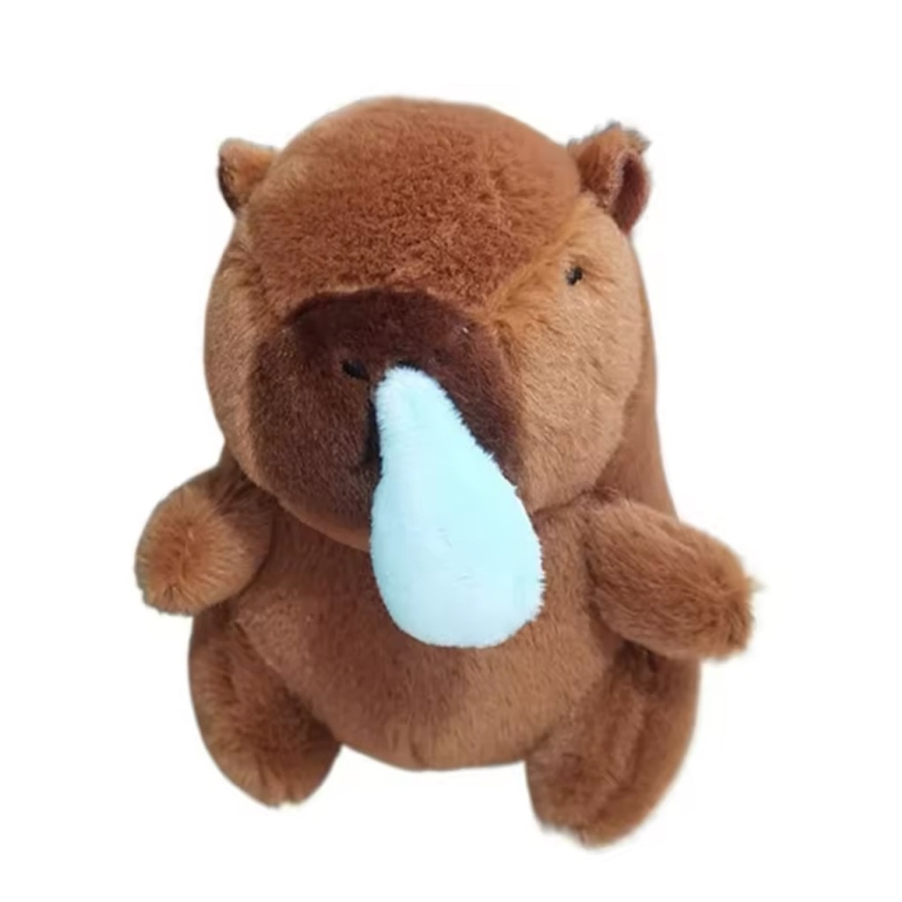 New popular Capybara snot nose plush keychain dangeler clip